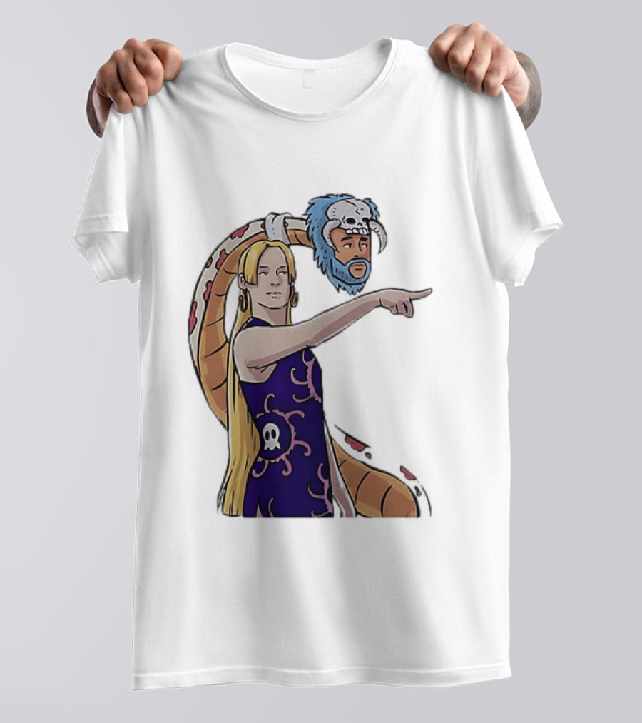 Sophie Cunningham Collaboration Boa Hancock Crossover Pointing Scene T-Shirt