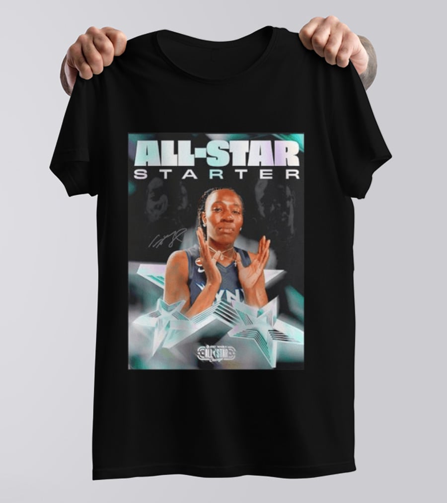 WNBA Minnesota Lynx All Star Starter Basketball Player T-Shirt