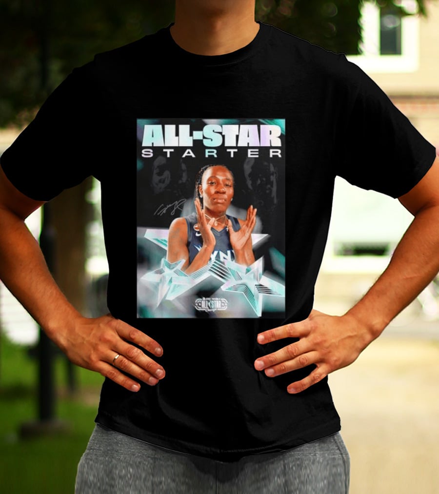 WNBA Minnesota Lynx All Star Starter Basketball Player T-Shirt