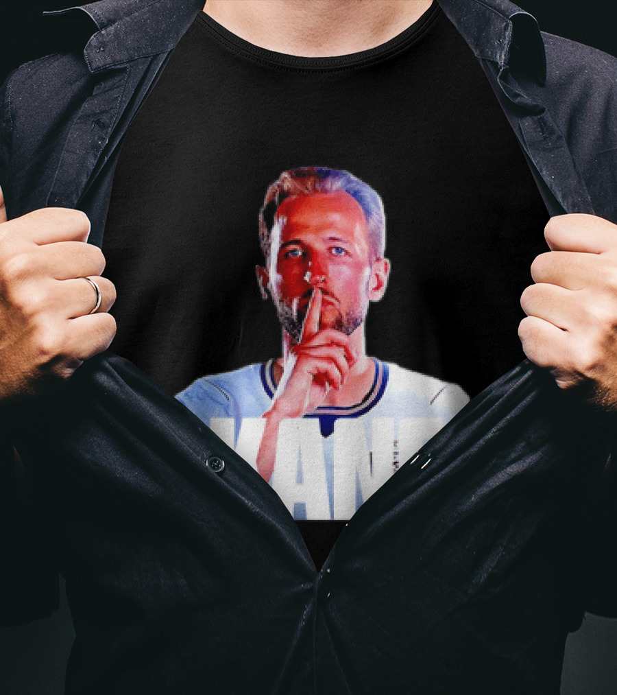 Harry Kane England National Football Team Shhhhh Gesture T-Shirt
