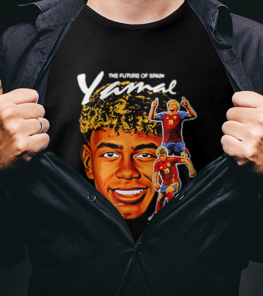 Lamine Yamal The Future Of Spain National Team Soccer Star T-Shirt