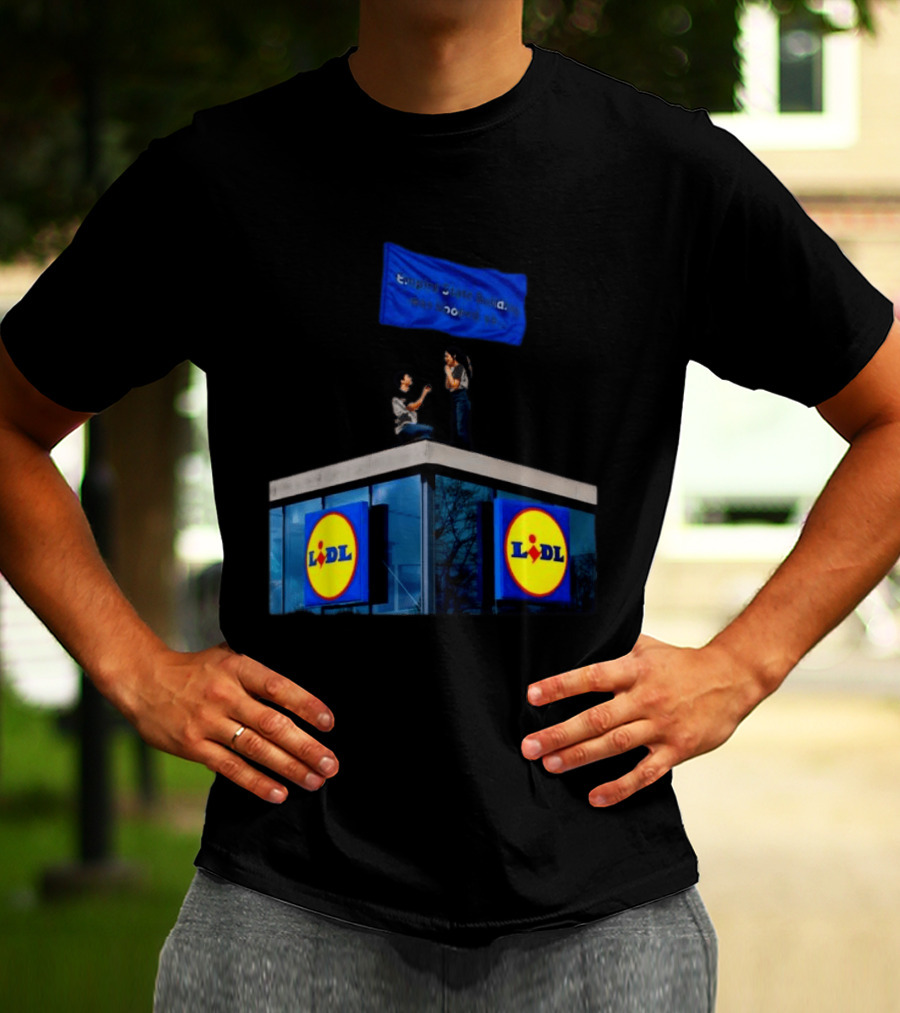 Lidl Empire State Building Was Booked Proposal T-Shirt