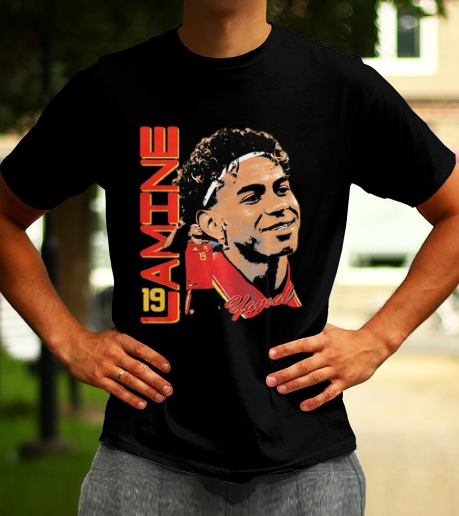 Lamine Yamal 19 Spain National Football Team T-Shirt