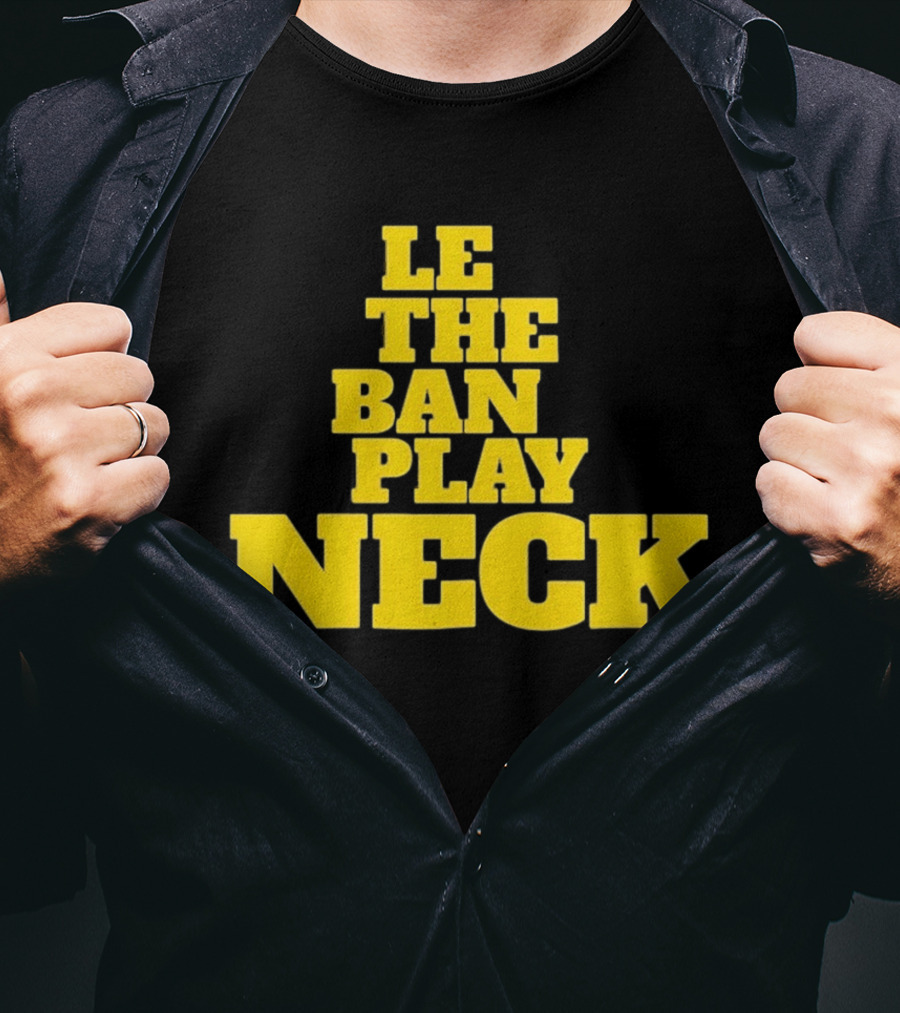 Tiger Nation Let The Band Play Neck LSU T-Shirt
