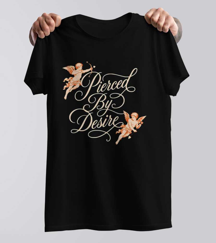 Pierced By Desire Cupid Angels T-Shirt