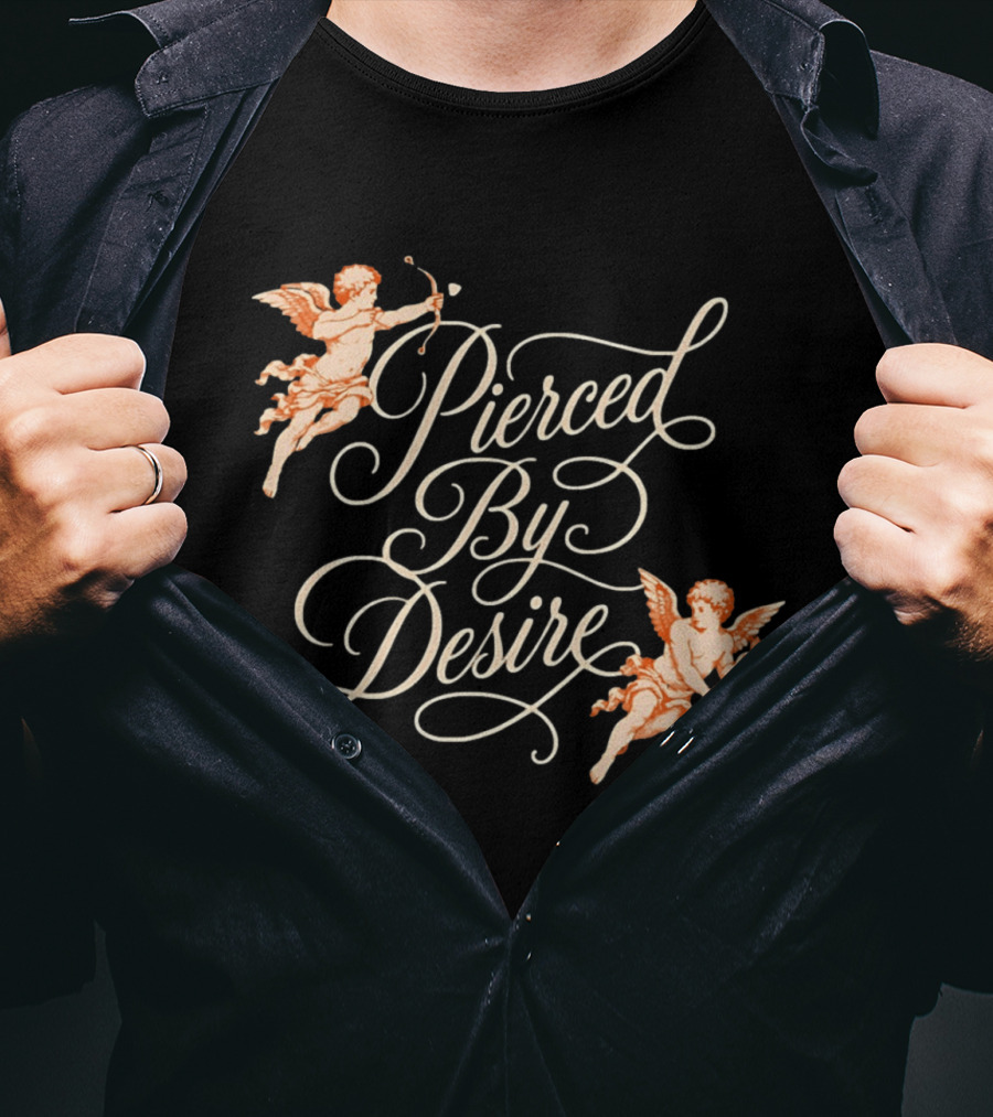 Pierced By Desire Cupid Angels T-Shirt
