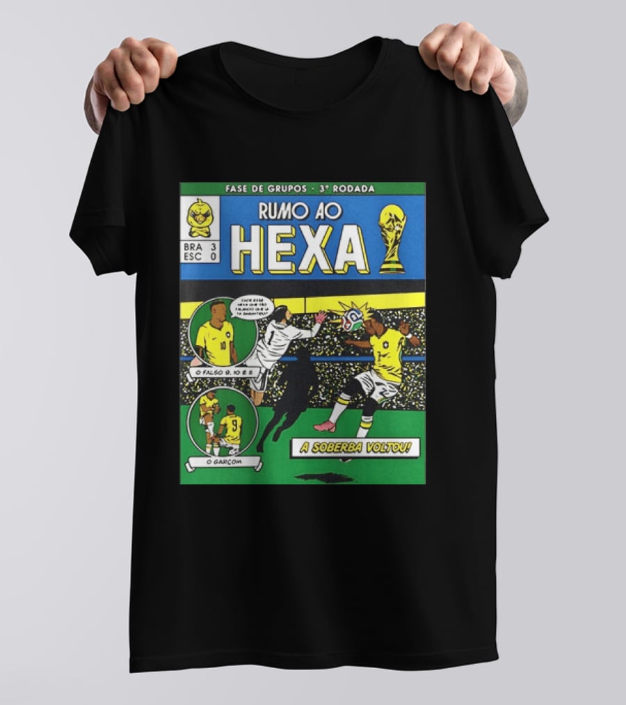 Vinicius Junior Brazil 2026 Rumo Ao Hexa Fase De Grupos O Garcom O Falso 9 A Soberba Voltou T-Shirt