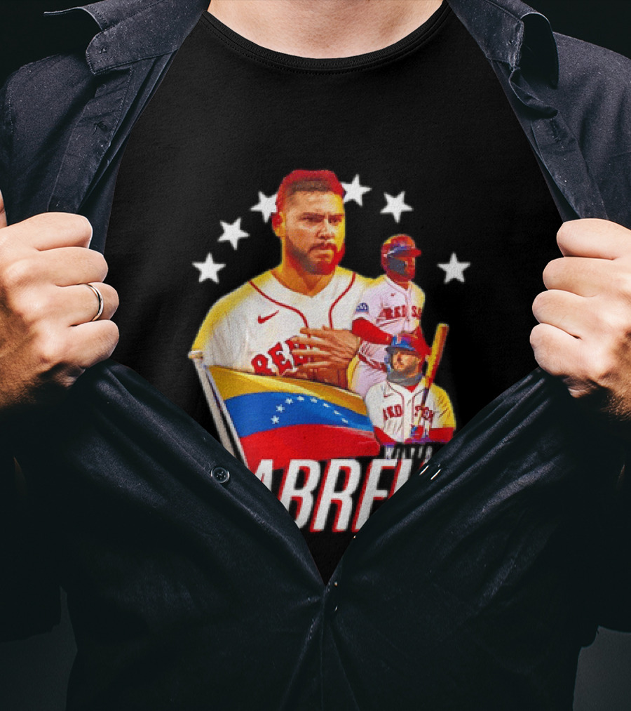 Wilyer Abreu Red Sox Venezuelan Baseball Star T-Shirt