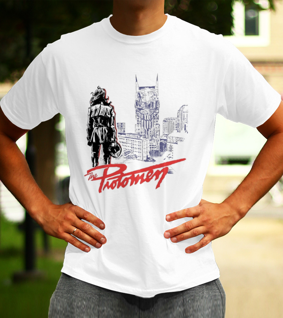 The Protomen Nashville Skyline Synthwave Rock Opera T-Shirt