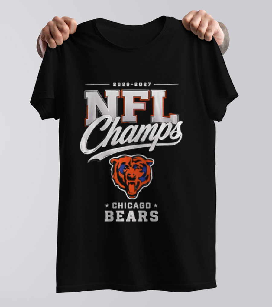 2026 2027 NFL Champs Chicago Bears T-Shirt