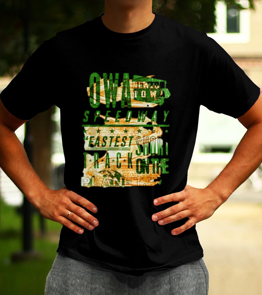 Iowa Speedway Fastest Short Track On The Planet Racing 2026 T-Shirt