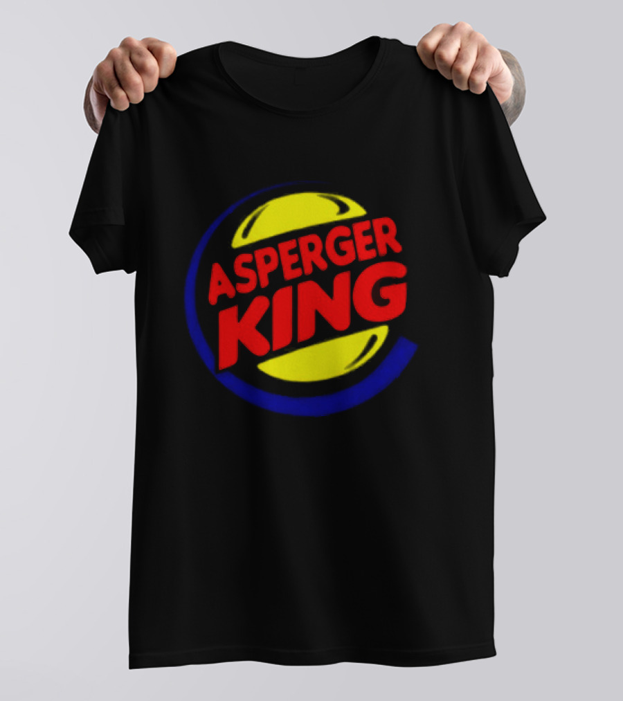 Asperger King Inspired Burger King T-Shirt
