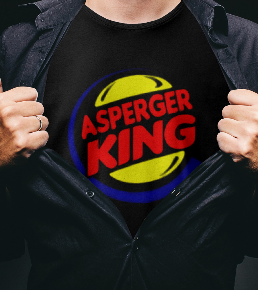 Asperger King Inspired Burger King T-Shirt