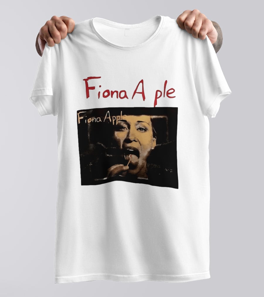Fiona Apple Tour White Eating T-Shirt