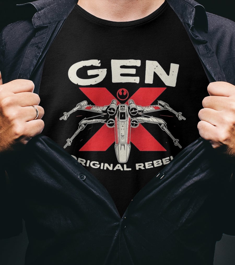 Gen X Original Rebel X Wing Starfighter T-Shirt