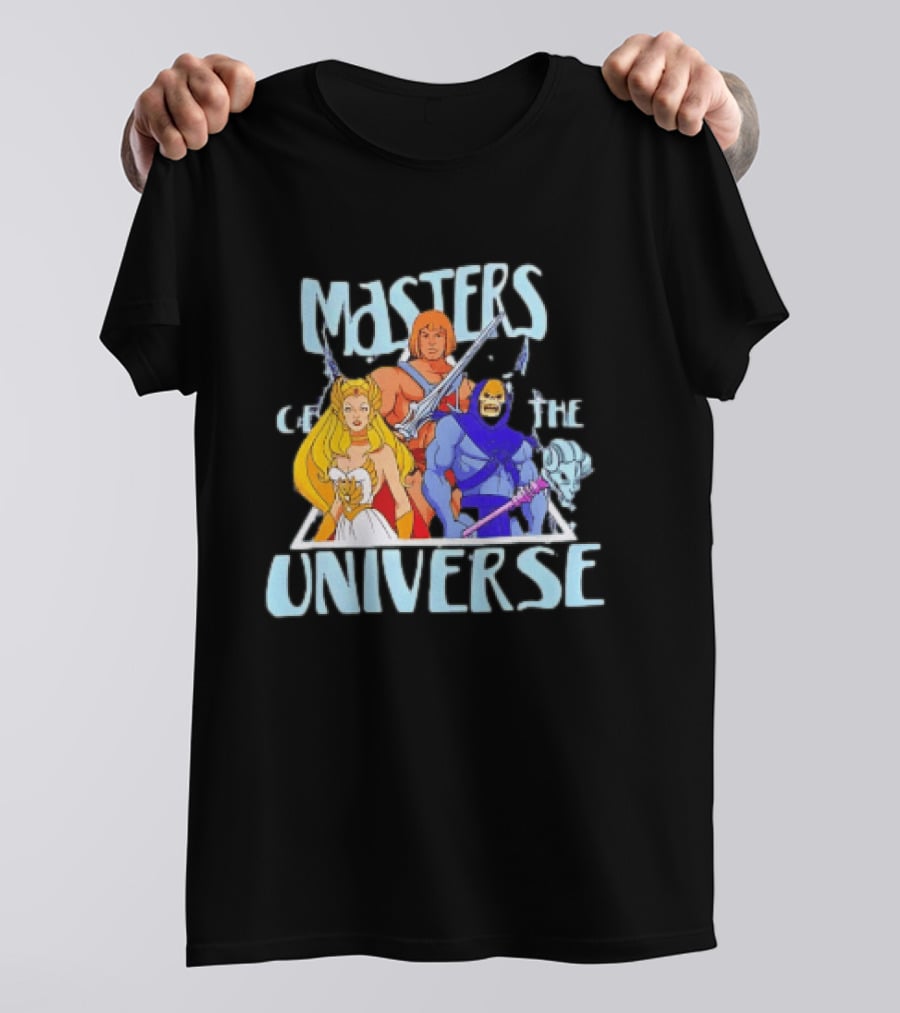 Masters Of The Universe He Man She Ra Skeletor Characters T-Shirt