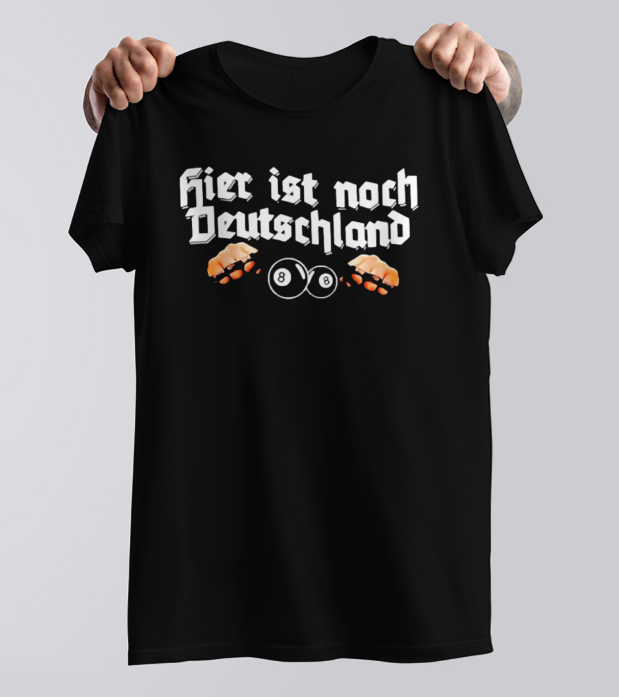 Hier Ist Noch Deutschland Bier Krug Hände Oktoberfest 88 T-Shirt