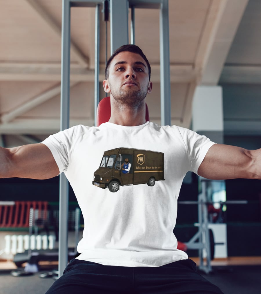 James Harden Philadelphia 76ers PHL Truck What Can Brown Do For You T-Shirt