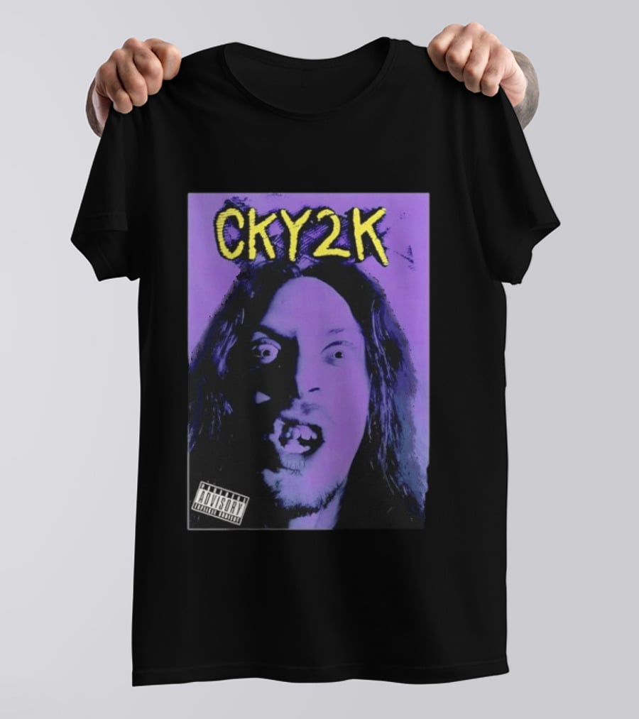 CKY2K Brandon DiCamillo Purple Cover Explicit Content T-Shirt