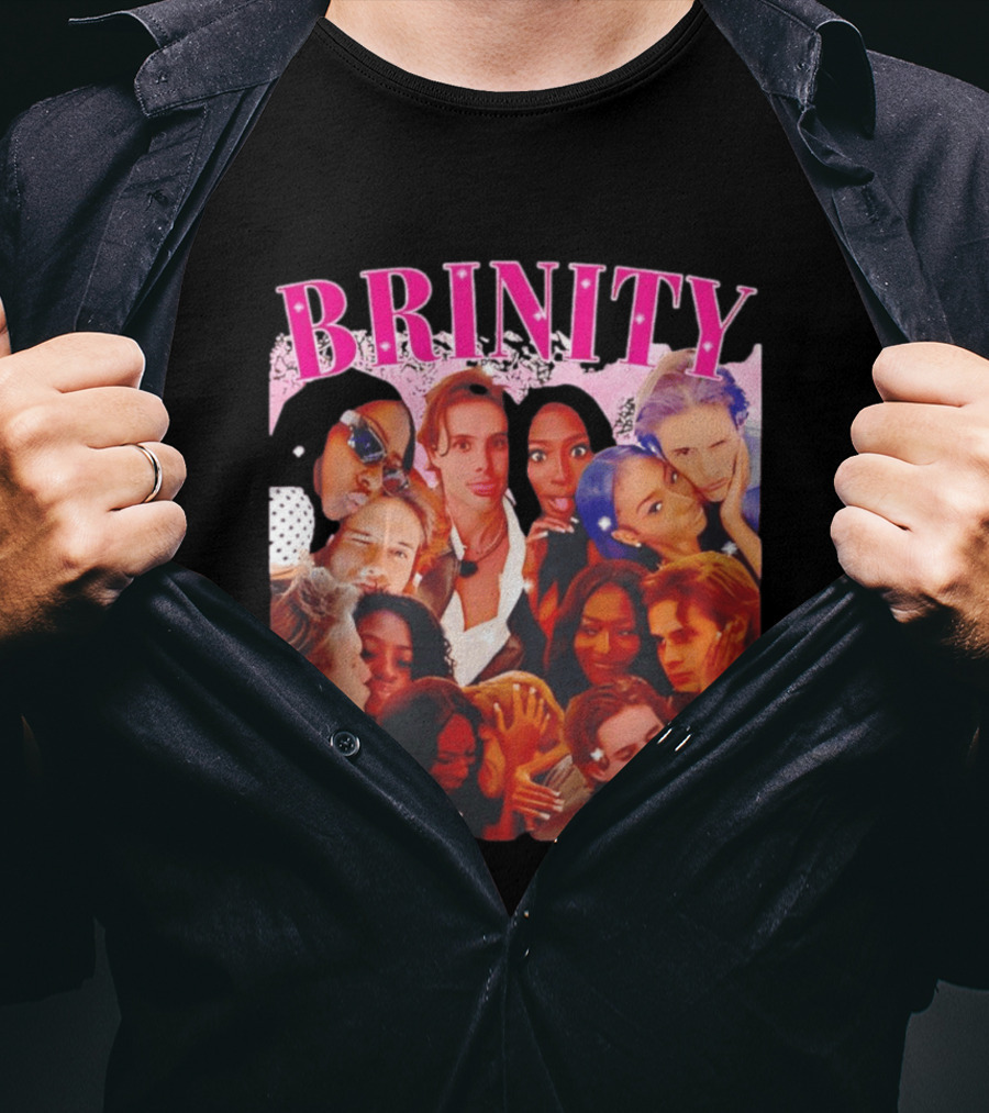 BRINITY Collage Of Couples Moments Embracing Love And Connection T-Shirt