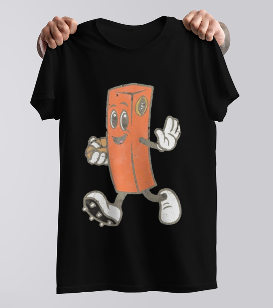 Cleveland Browns Chomps Mascot Football Player T-Shirt