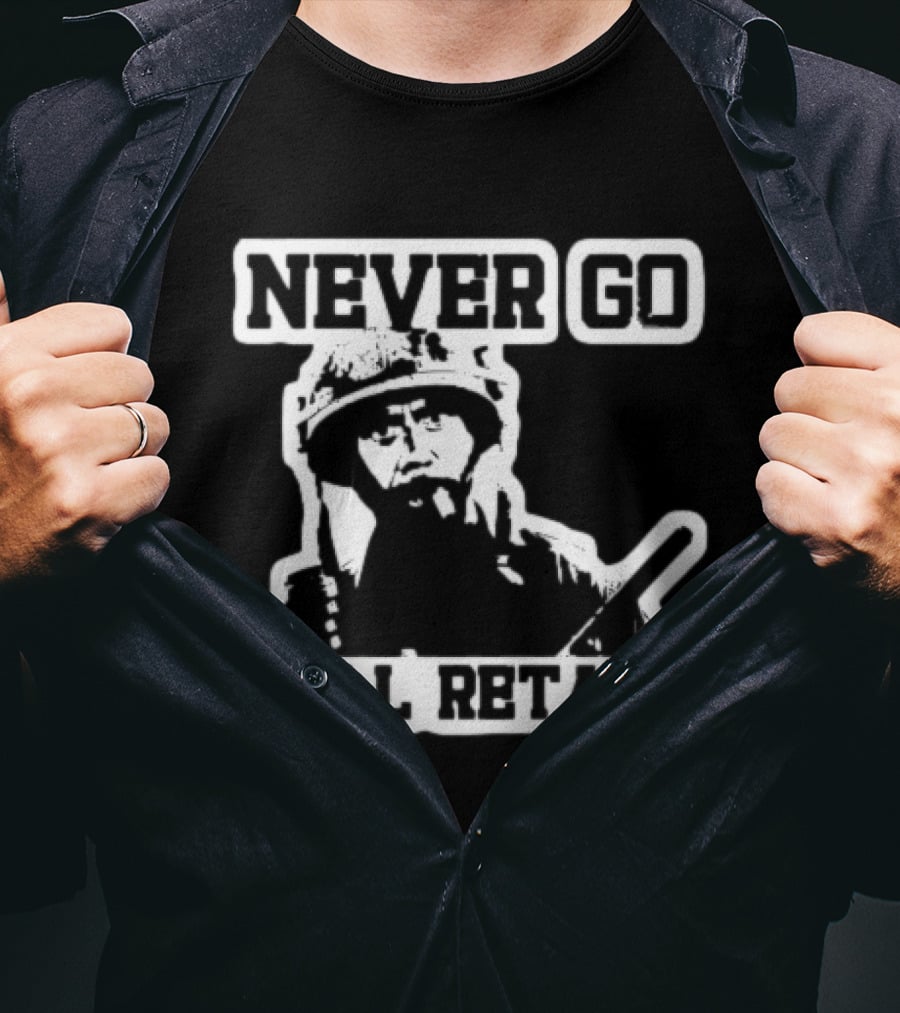 Never Go Full Retard Tropic Thunder Robert Downey Jr. T-Shirt
