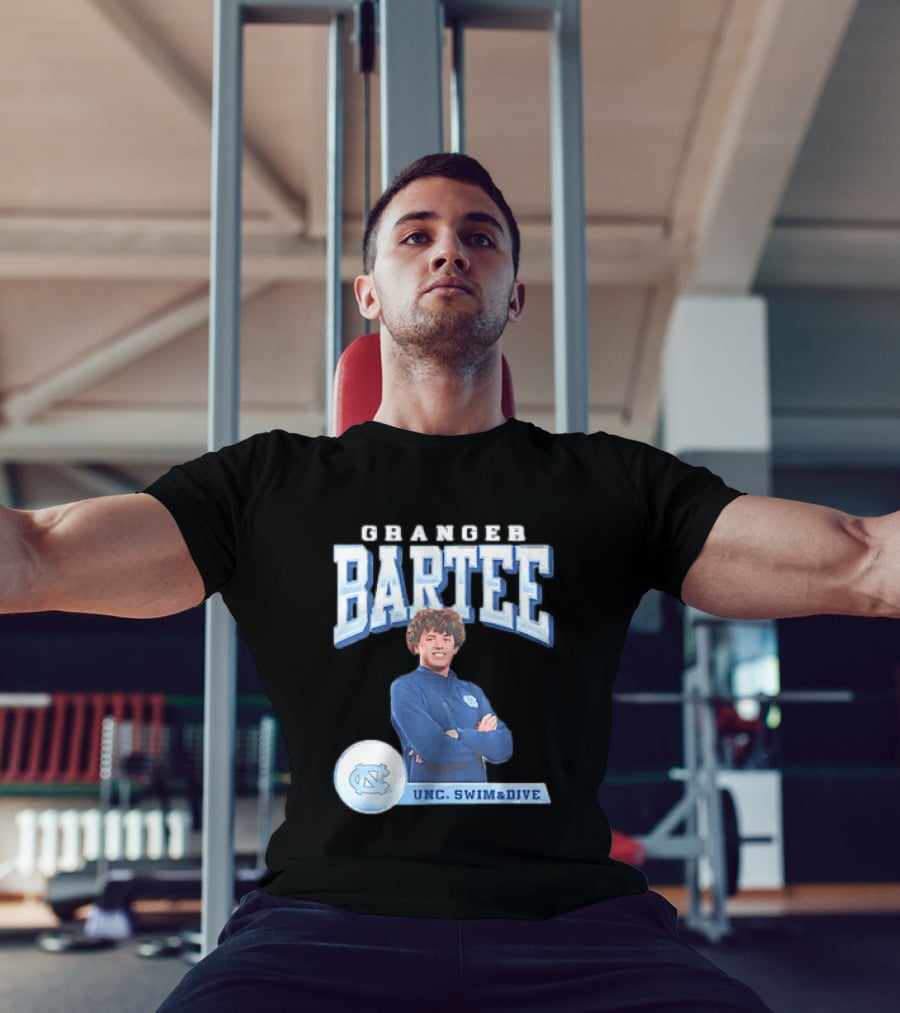 Granger Bartee UNC Swim & Dive North Carolina Tar Heels T-Shirt