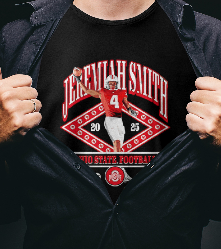 Jeremiah Smith 2025 Ohio State Football T-Shirt