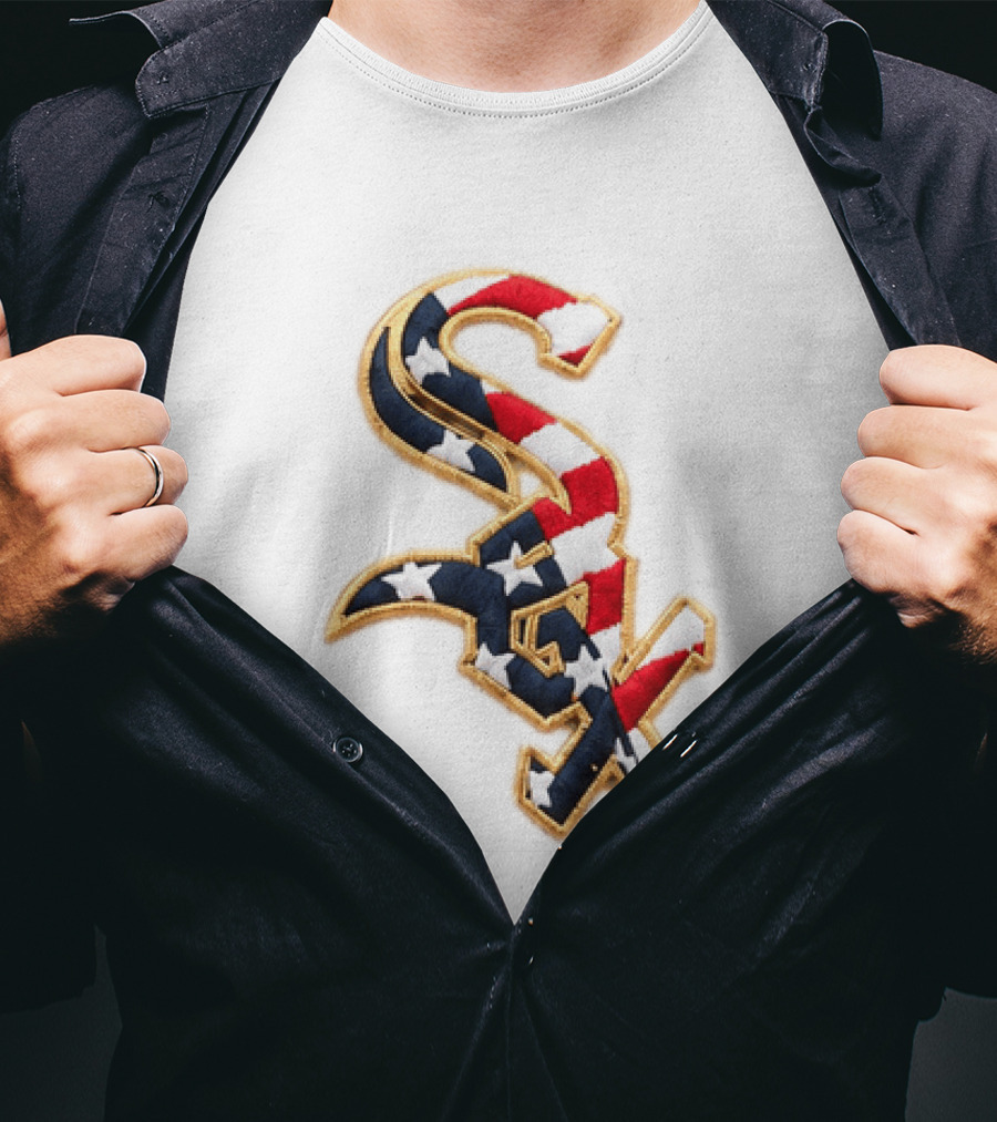 2026 White Sox Patriotic Stars Stripes 4th Of July T-Shirt