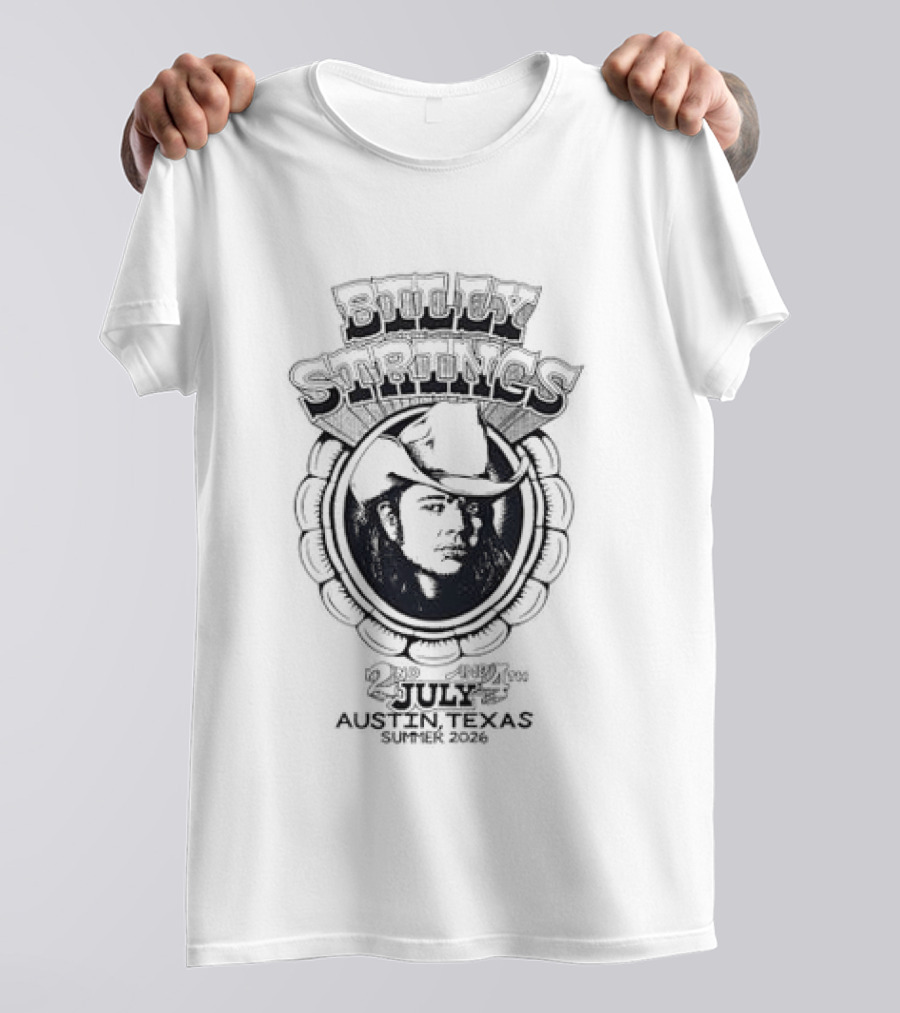 Billy Strings July 2 4 2026 Austin Texas Summer Event T-Shirt
