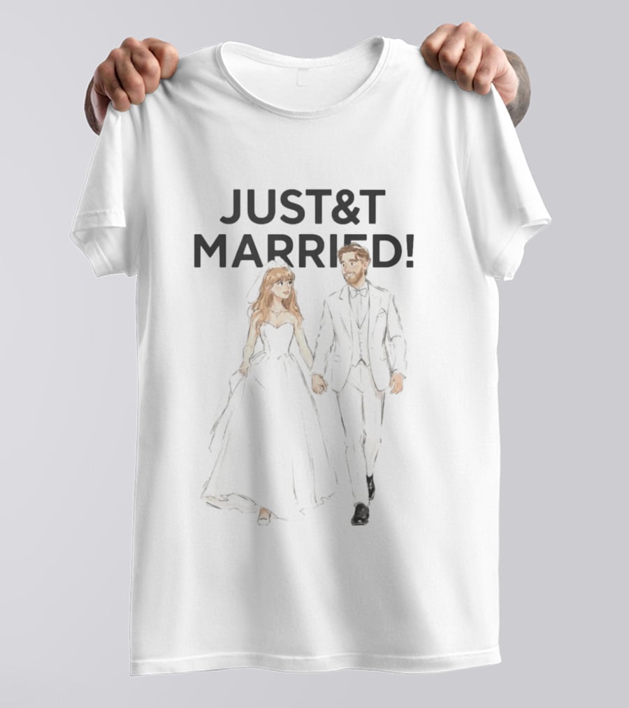 Just T&T Married Swift And Travis Wedding T-Shirt