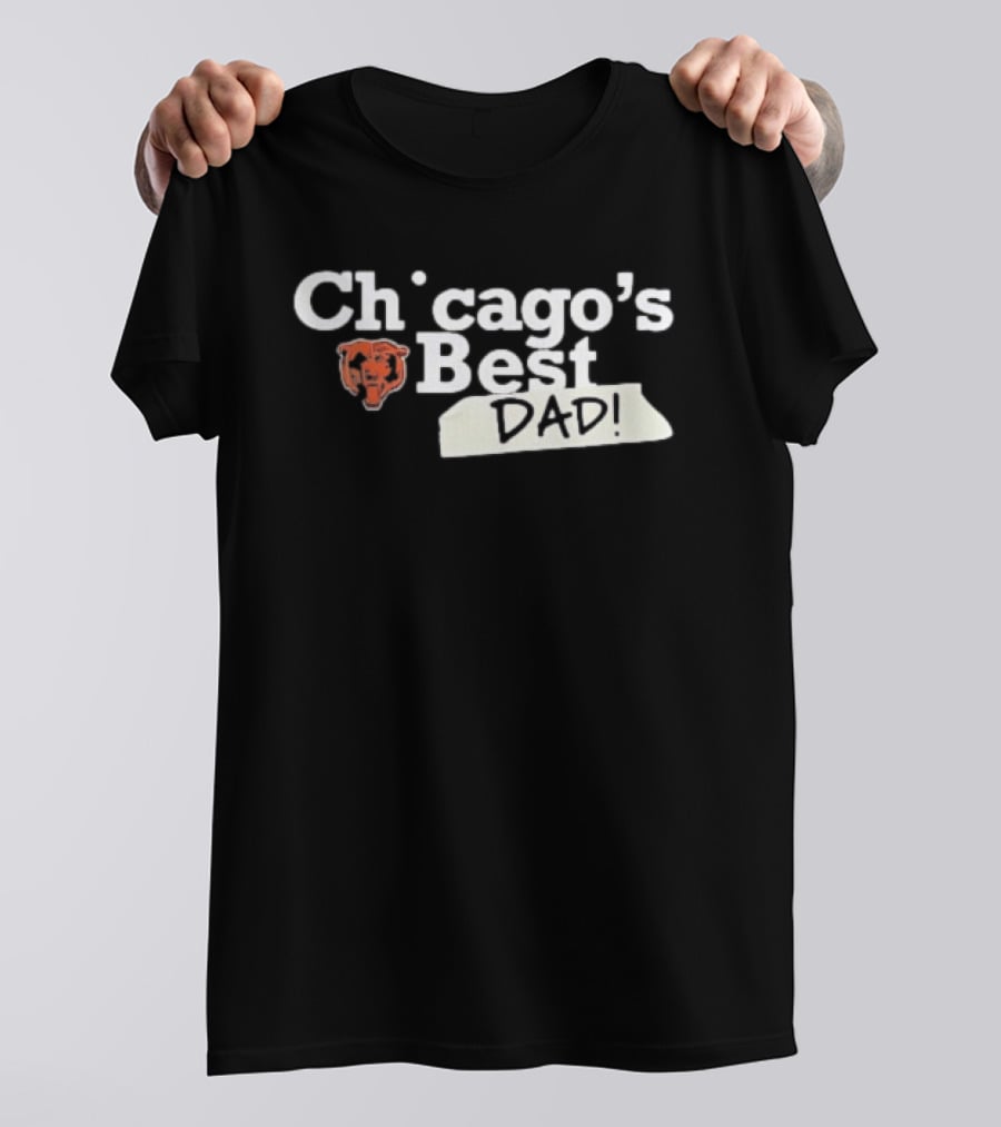 Chicago Bears Best Dad T-Shirt