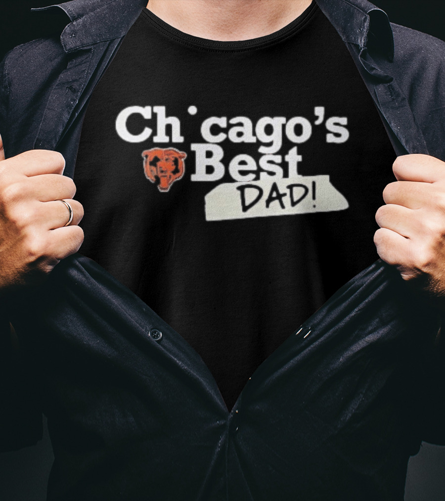 Chicago Bears Best Dad T-Shirt