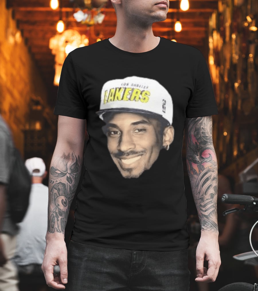 Kobe Bryant Los Angeles Lakers NBA Basketball Hat T-Shirt