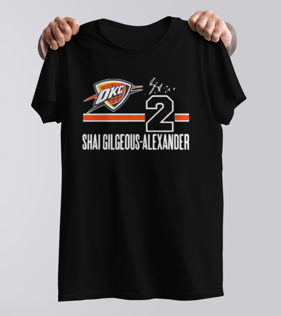 Shai Gilgeous Alexander OKC Thunder Signature 2 T-Shirt
