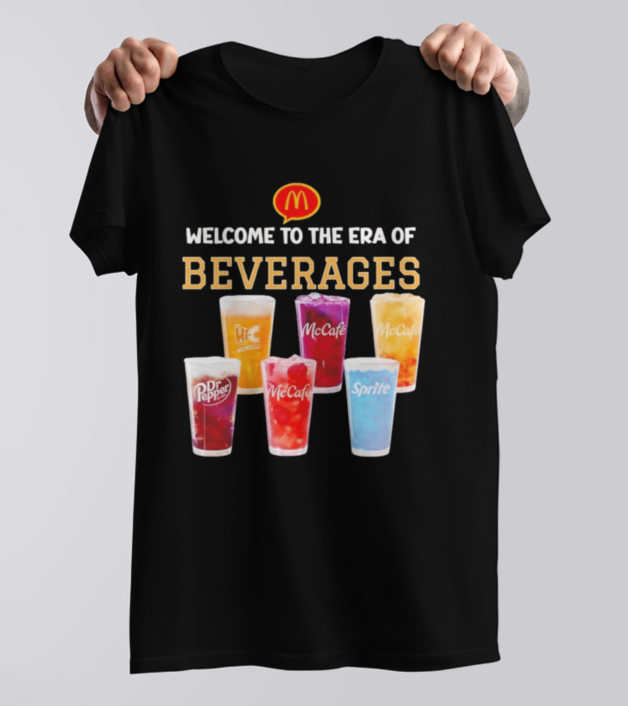 McCafé McDonald's Dr Pepper Sprite Hi C Beverages 2026 T-Shirt