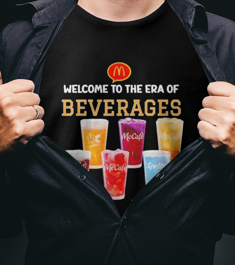 McCafé McDonald's Dr Pepper Sprite Hi C Beverages 2026 T-Shirt