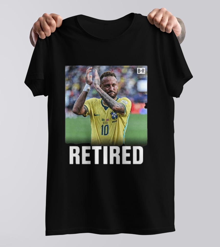 Neymar Jr Brazil 2026 Retired Emotional T-Shirt