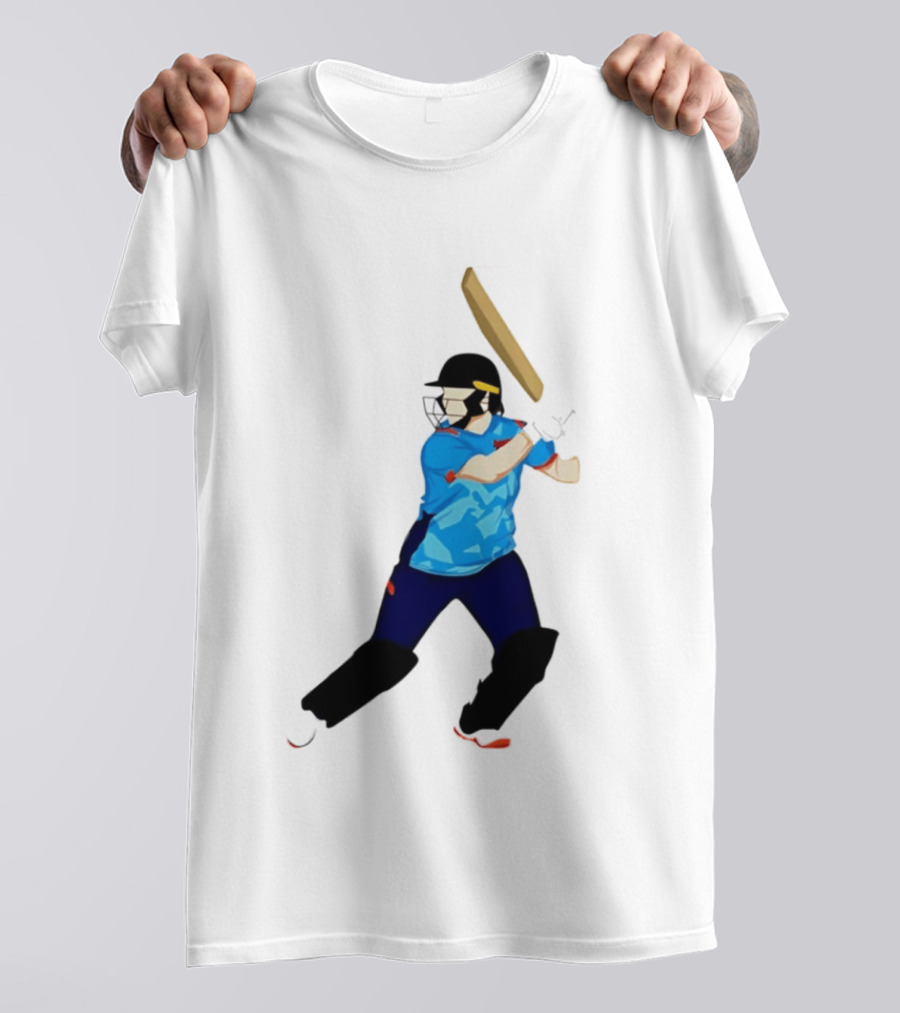 Alice Capsey Delhi Capitals Cricket WPL Player Batting T-Shirt