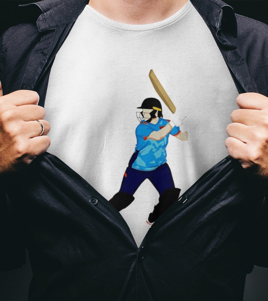 Alice Capsey Delhi Capitals Cricket WPL Player Batting T-Shirt