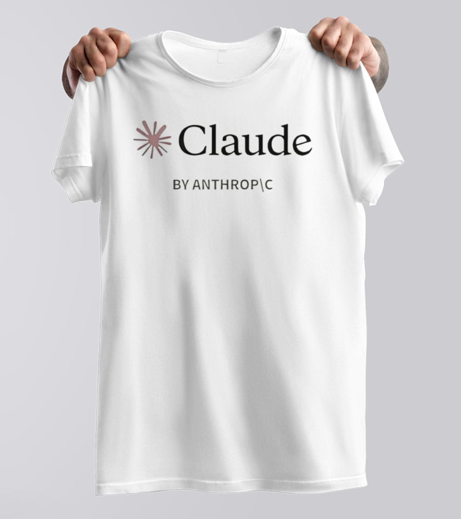 Claude AI By Anthropic Red Asterisk T-Shirt