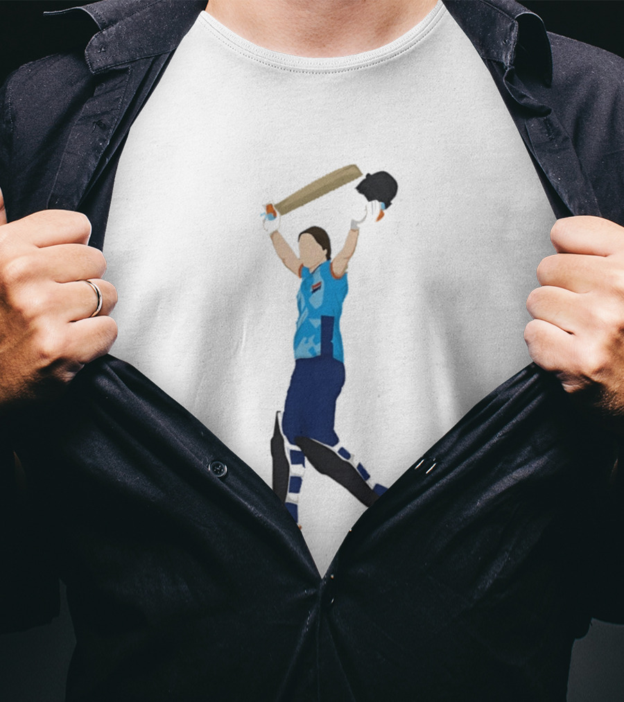 Nat Sciver Brunt England Cricket Iconic Batting Celebration T-Shirt