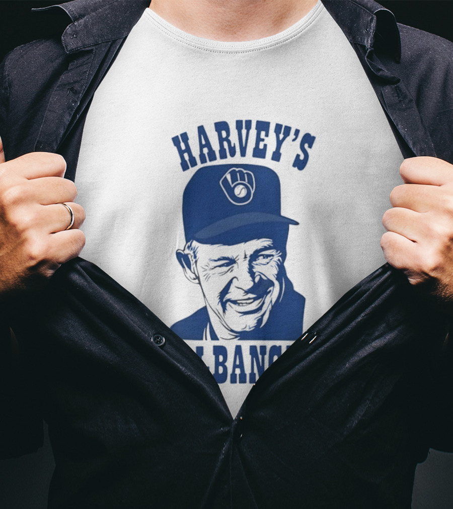 Harvey's Wallbangers Brewers Harvey Kuenn T-Shirt