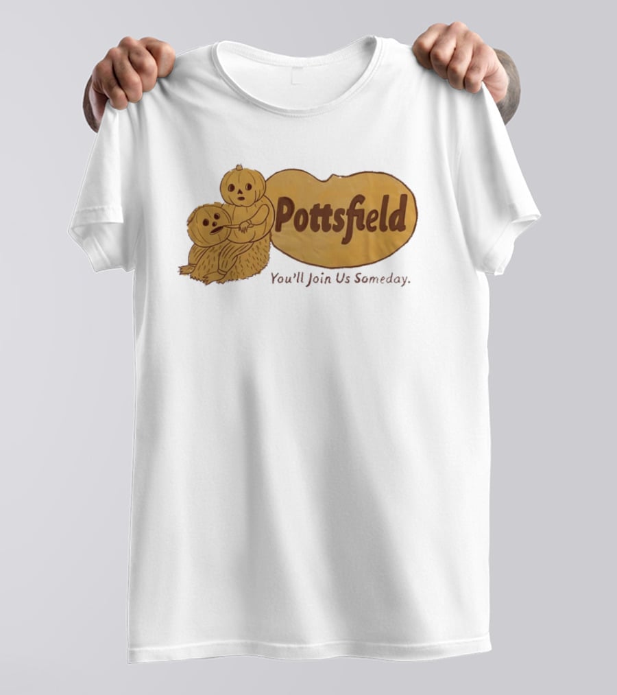 Pottsfield You'll Join Us Someday Pumpkin Characters Over The Garden Wall T-Shirt