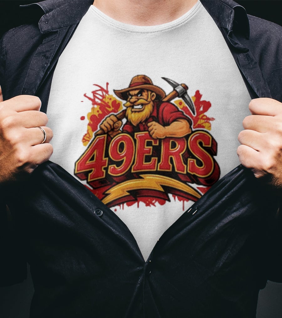 San Francisco 49ers Prospector 49ers Graffiti T-Shirt