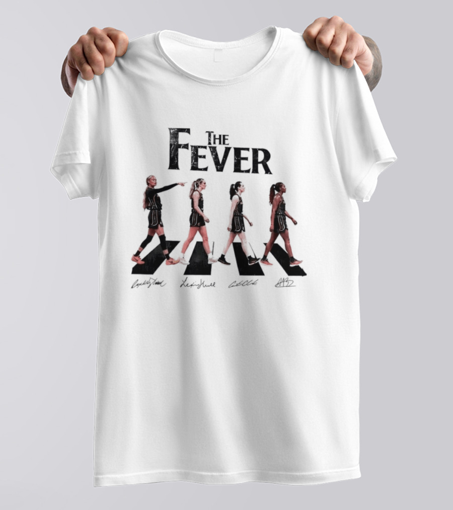 The Fever Walk Lexie Hull Caitlin Clark Aaliyah Boston Abby Meyers T-Shirt