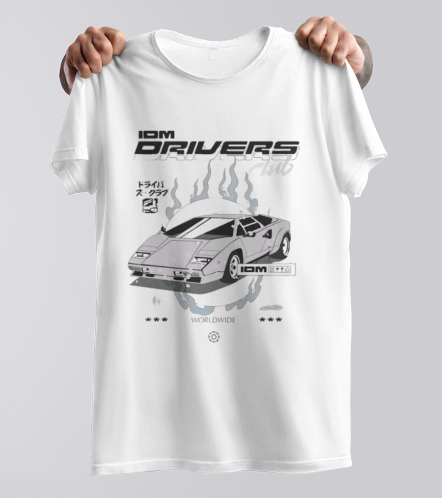 Top IDM Drivers Club 2025 Worldwide Racing Automotive Enthusiasts T-Shirt