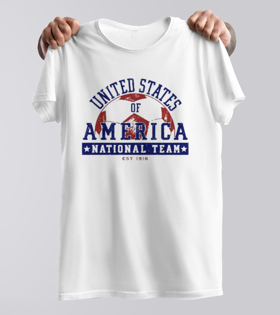 United States Of America National Team Est 1916 Vintage Sports T-Shirt