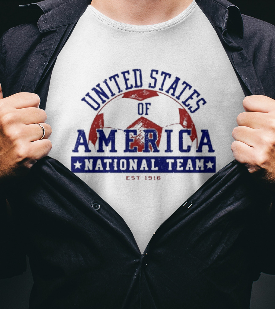 United States Of America National Team Est 1916 Vintage Sports T-Shirt