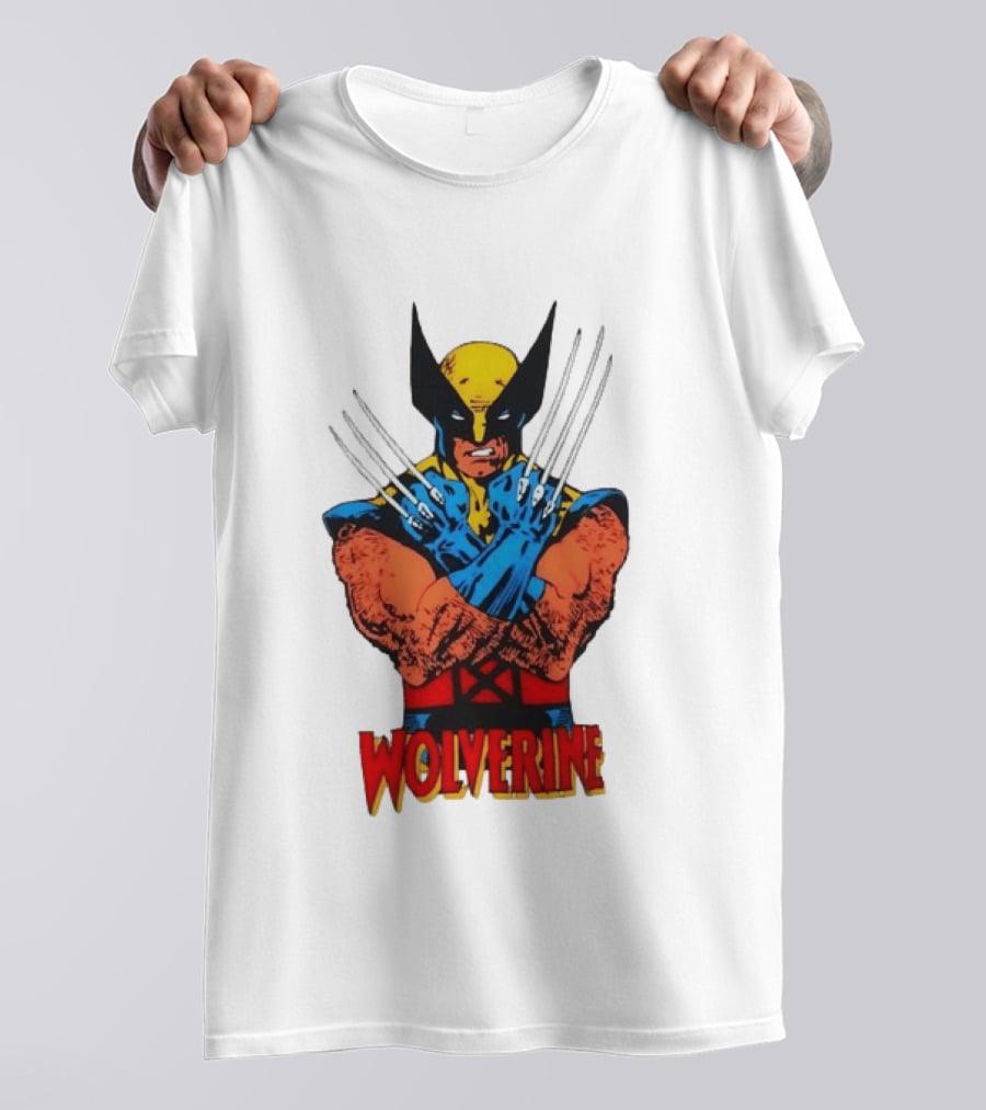 Wolverine Marvel Comics X Men Crossed Claws Wolverine T-Shirt